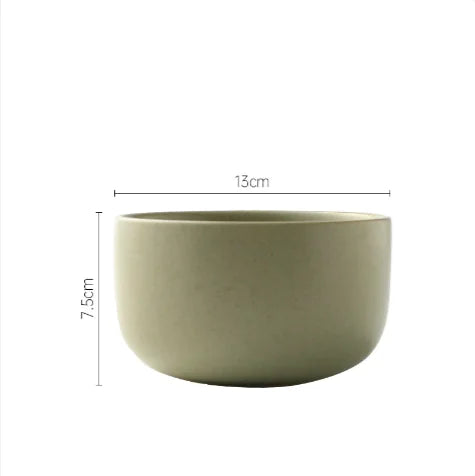 Japanese Ceramic Bowl and Plate Set – Perfect for Ramen, Salads, and More