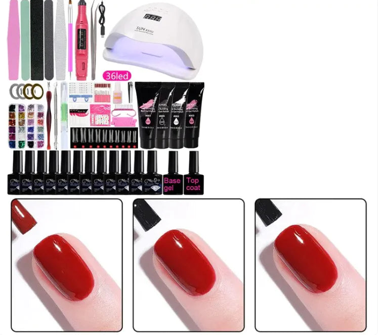 Complete Gel Nail Polish Set